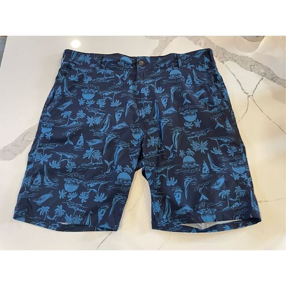 TRUNKS Multi-Functional Board Shorts Navy Blue Men’s Sz 38 - Picture 1 of 7